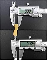 Vista 5 de QWORK 33FT 3/8" OD 1/4" ID Natural látex caucho tubo DIY tubo para el hogar, laboratorio