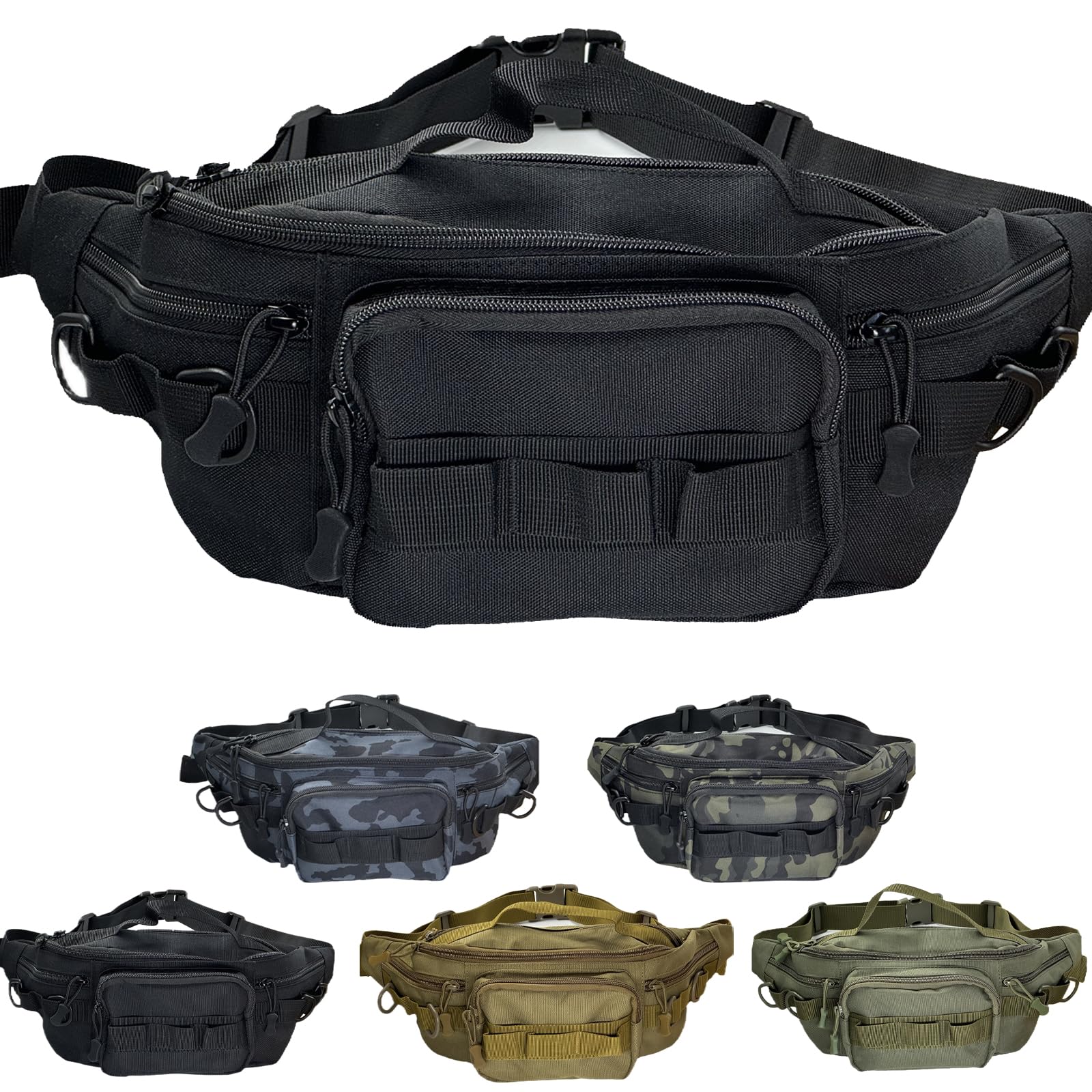 Chardime Fishing Fanny Pack for Men -Fishing Fanny Pack-Lightweight and Fishing Sling Pack