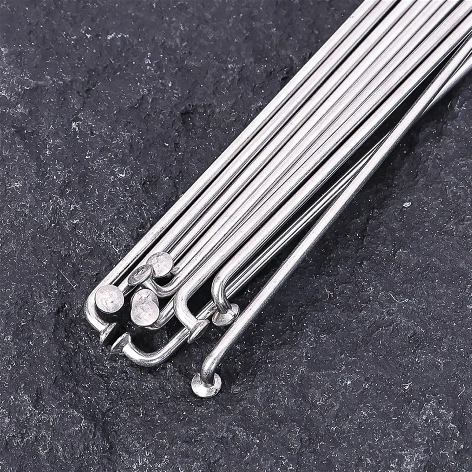LMDO Lot De 10 Rayons De Vélo 14G Avec En Acier Inoxydable