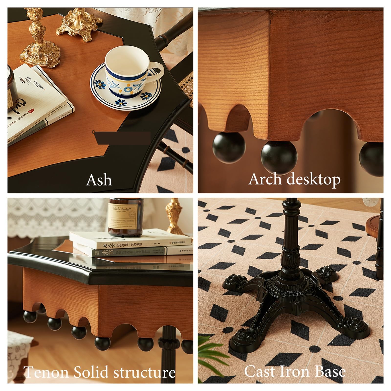 The 5 Best Coffee Tables for Small Spaces in 2026 3 Home Small Coffee Tables for Living Room Retro Central Table Mid-Century Coffee — product photo