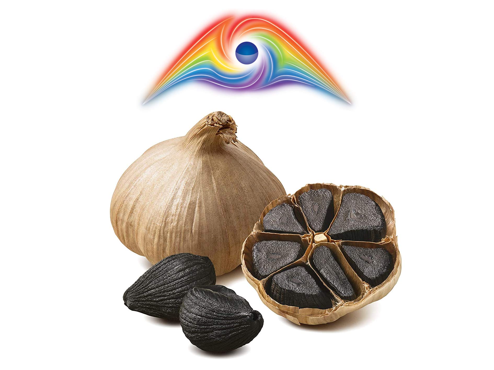 Hymor Schwarzer Knoblauch 20 Knollen 90 Tage fermentiert aus Las Pedroñeras Spanien Black Garlic Ajo Negro