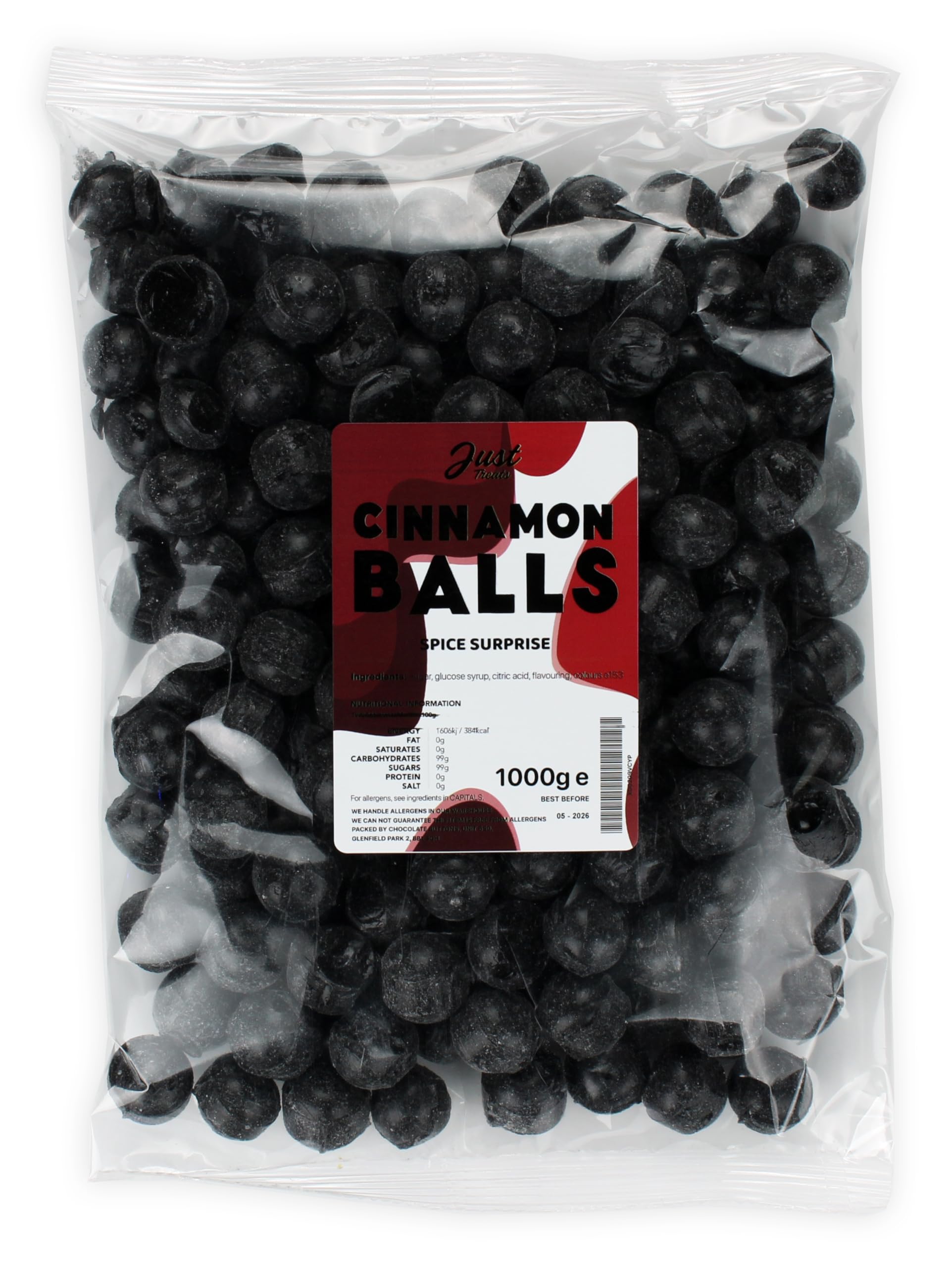 Just Treats Just Treats Cinnamon Balls 1kg Party Bag