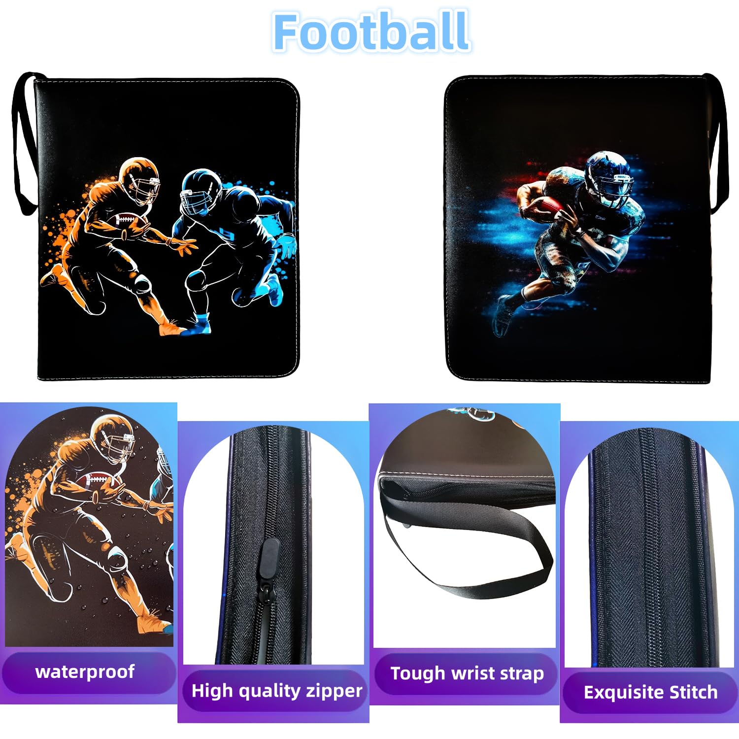 football card binder amazon Amazon.com: Football Card Binder, Card Binder 9 Pocket with 40 Removable  Sleeves Trading Card Double Sided Pocket All Sports Binders Book  Collectible Card Albums 720 Pockets for Football Cards 2026 : Office  Products