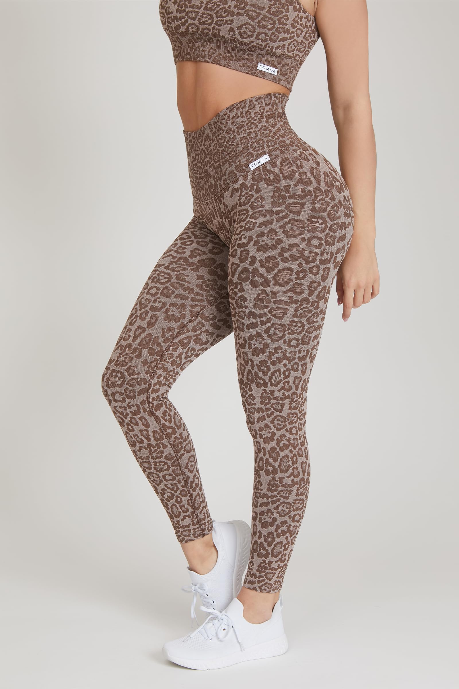 FGM04 Donna - Leggings Wild Essence BambùFIR, Tessuto 4 Stagioni, Tessuto con Tecnologia F.I.R.