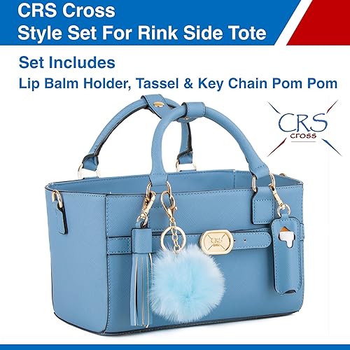 Miniatura 2 de CRS Cross Rink Side Cube Tote - Bolsa de accesorios para patinaje artístico, patinaje sobre hielo, patinaje sobre ruedas, patinaje en línea, ballet,