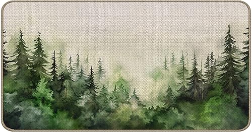 Miniatura 47 de Tapete divertido para puerta de campamento de 17 x 30 pulgadas, regalos de campamento para mujeres, alfombras de cámper para interior, alfombra