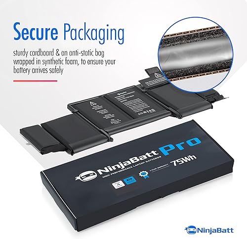 Miniatura 9 de NinjaBatt Batería A1494 para Apple MacBook Pro Retina de 15 pulgadas mediados y finales de 2013 2014 años A1398 ME293 ME294 - Larga duración 1126
