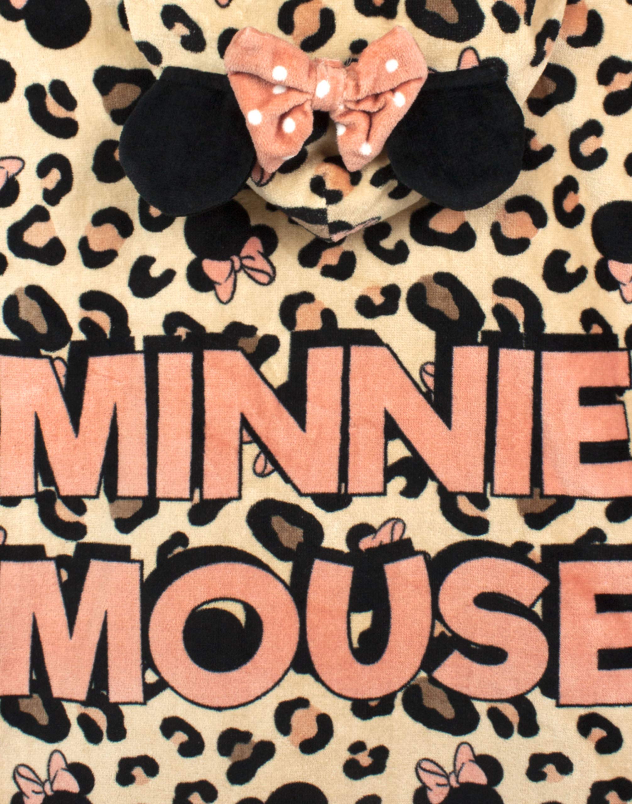 Disney Poncho Asciugamano Bambina Minnie Mouse | Regalo per Vestaglia