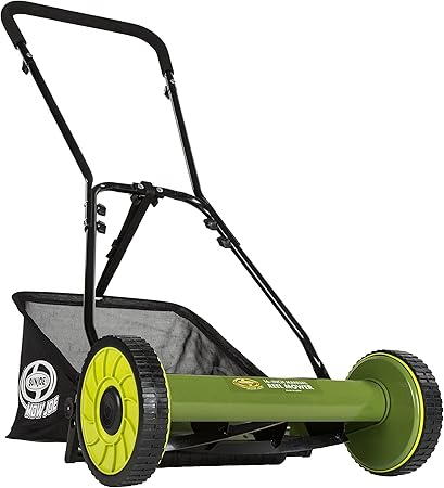Review Sun Joe MJ500M 16-Inch Manual Reel Mower w/Adjustable Cutting Height, 6.6-Gallon Removable Grass Catcher, 5 Steel Blades, 2-Wheels Review Sun Joe MJ500M 16-Inch Manual Reel Mower w/Adjustable Cutting Height, 6.6-Gallon Removable Grass Catcher, 5 Steel Blades, 2-Wheels