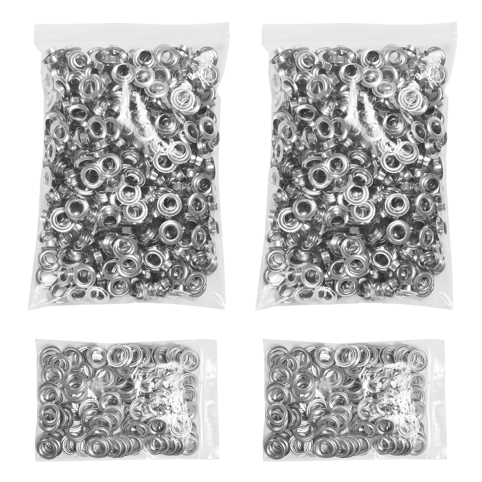 Gold Grommets 1000pcs - Durable Washers & Grommets Kit -22 Gold Grommets 1000pcs - Durable Washers & Grommets Kit -22