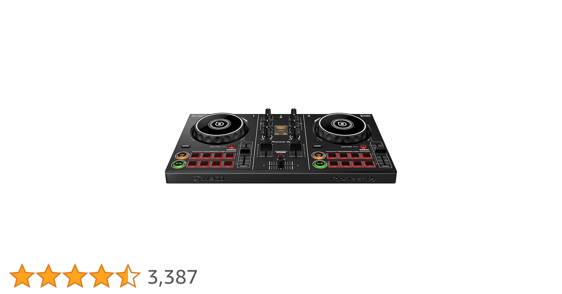 鯖の　美品廃盤品　Pioneer DJ DDJ-200 DJコントローラー Pioneer DJ DDJ-200