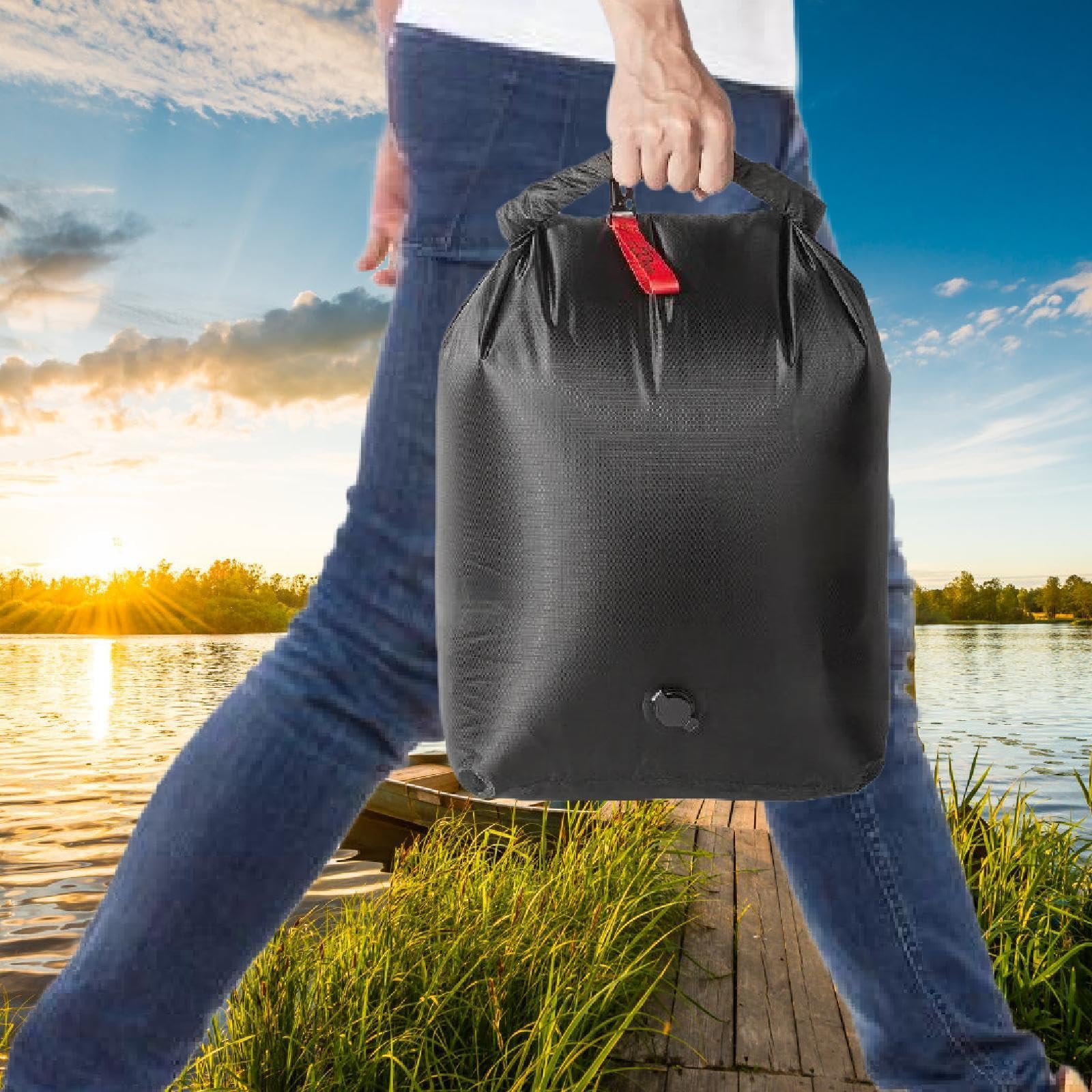 rockible Vakuum Kompressions Reisetasche, Wasserdicht, Trockentasche, Tragbar, Staubdicht, Versiegelnd, Reise Kleidungs Organizer für Bootfahren, Zuhause, Ange