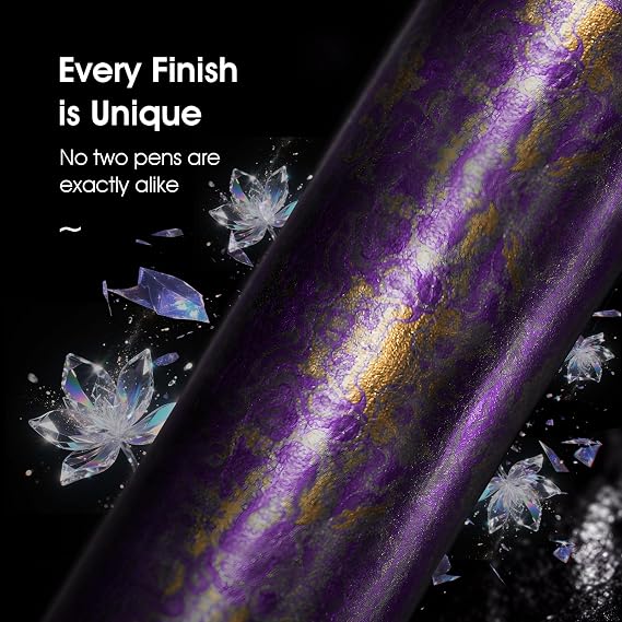 チタン磁気EMRスタイラス、E-Inkデバイス用、格納式磁気デジタルペン、精密な細字チップ、軽量ライティングペン、Remarkable 2、Kindle Scribe、BOOX、Supernote、パープルに対応
