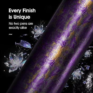 チタン磁気EMRスタイラス、E-Inkデバイス用、格納式磁気デジタルペン、精密な細字チップ、軽量ライティングペン、Remarkable 2、Kindle Scribe、BOOX、Supernote、パープルに対応