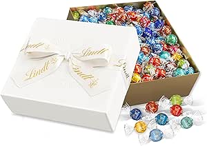 Lindt Lindor Assorted Nut Chocolate Selection - Truffle Box Extra Large ...