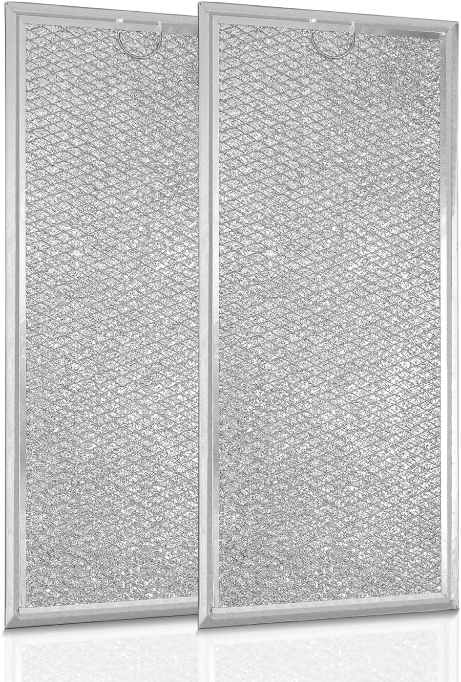 UCEDER Microwave Grease Filter Mesh With Pull Ring,Aluminum