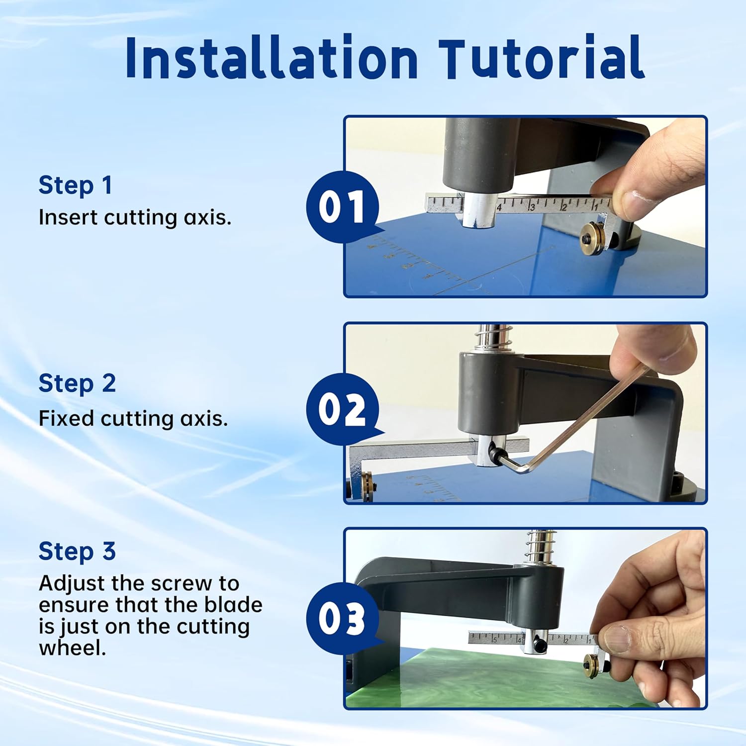 Glass Circle Cutter for Stained Glass, Regular Glass, DIY Crafting