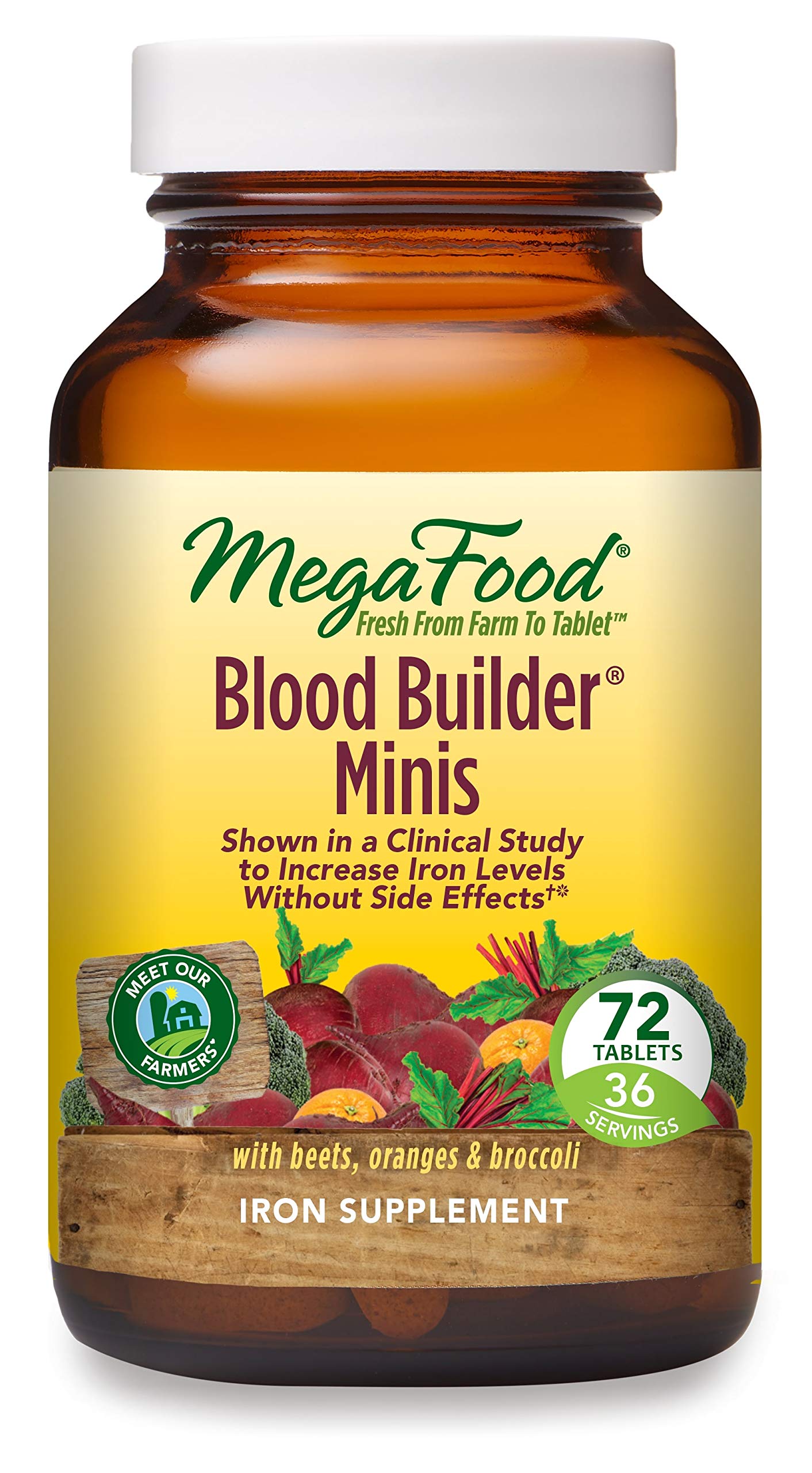 Megafood Blood Builder Minis, 72 CT