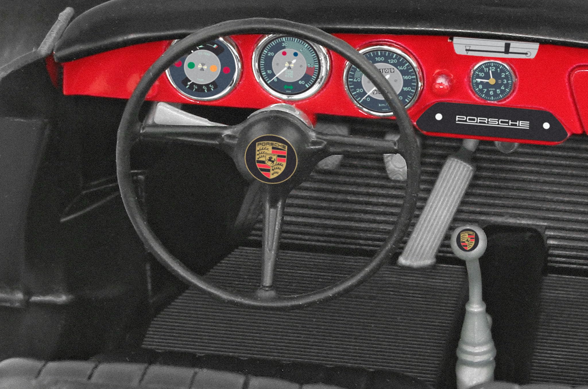 Revell Modellbausatz Porsche 356 Coupé I Maßstab 1:16 I Detailgetreue Nachbildung I Für Modellbauer und Autoliebhaber