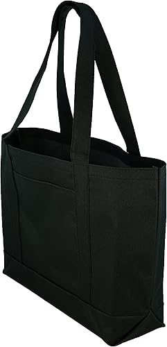 Miniatura 2 de Tote de uso diario con bolsillo externo y manijas largas hasta el hombro