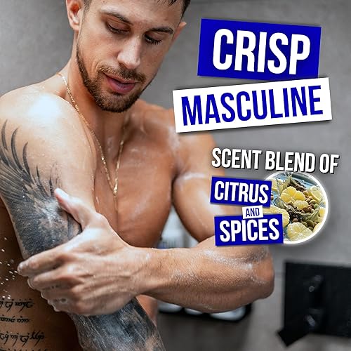 Miniatura 5 de Gel de ducha hidratante para hombres: Gel de baño para hombre sin sulfato, gel de ducha natural - Gel de ducha hidratante para todo tipo de piel,