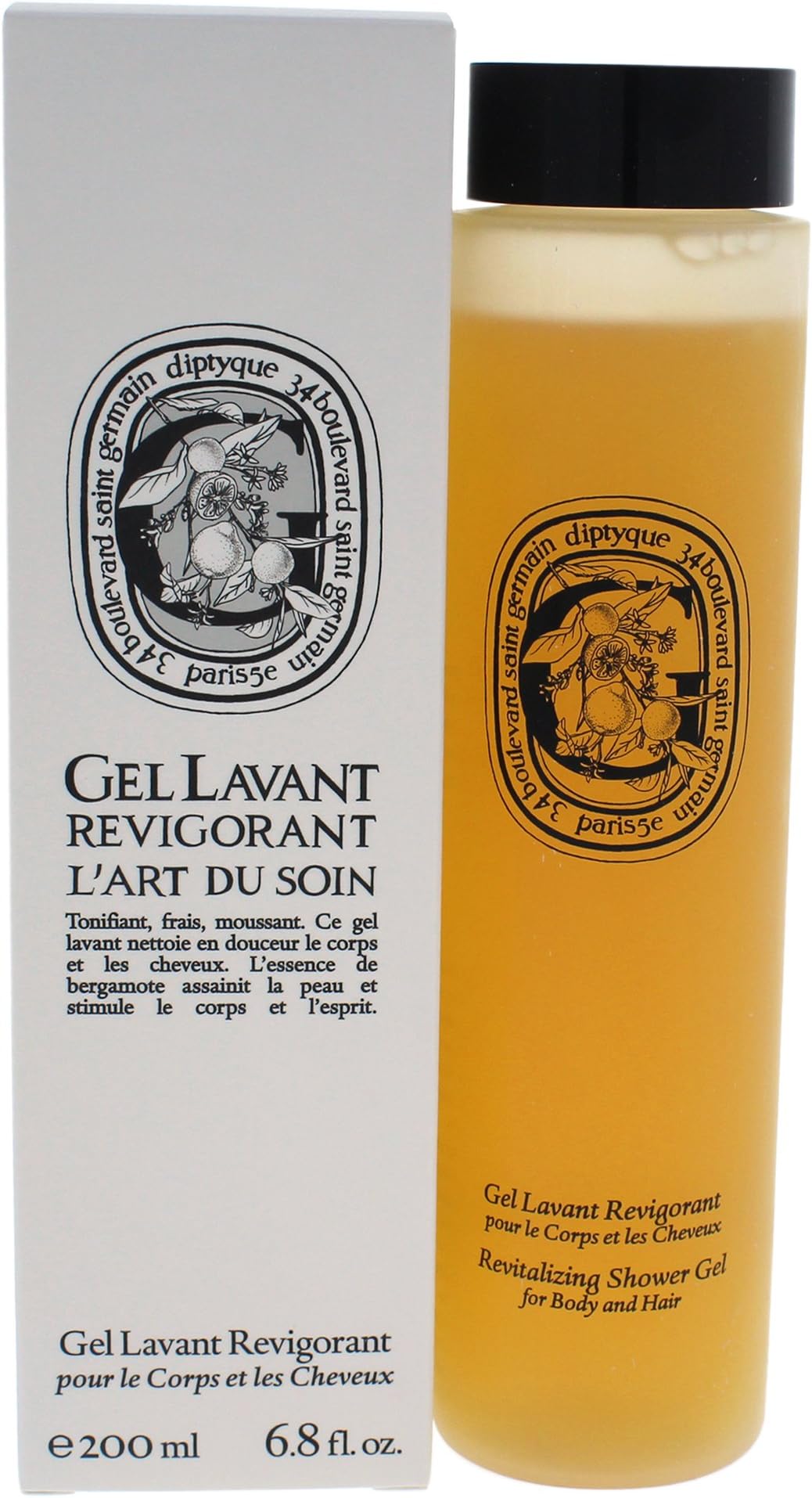 Diptyque The Art of Body Care Revitalizing Shower Gel Hair