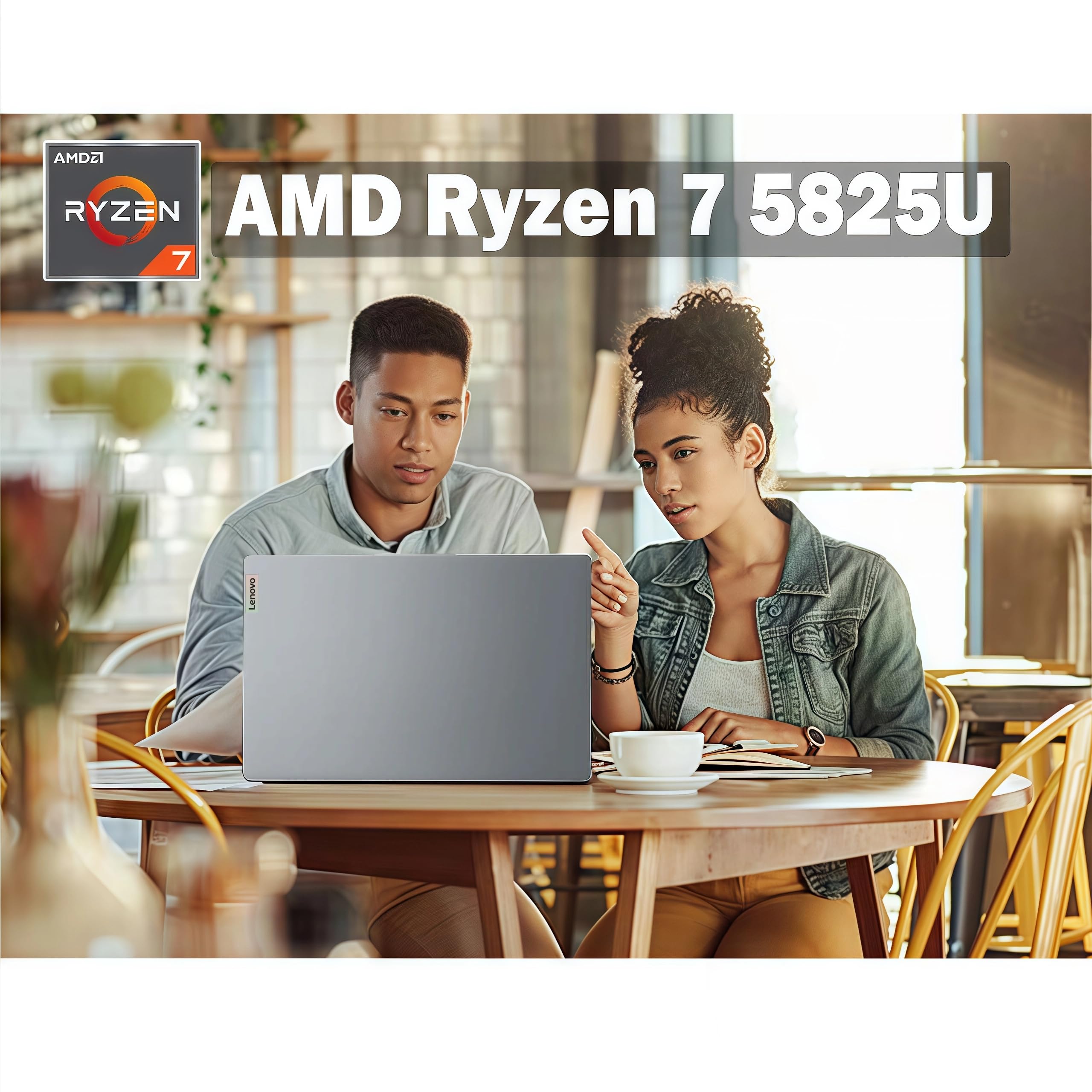 Lenovo IdeaPad Slim 3, laptop com tela sensível ao toque Full HD