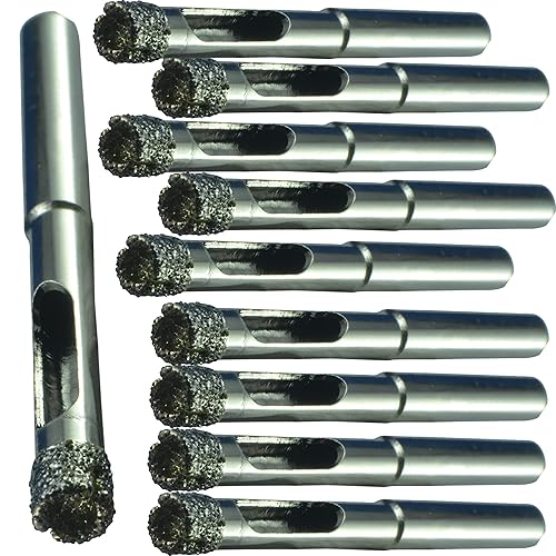 Broca de diamante de 14 de pulgada para azulejos de porcelana x10 14 broca para azulejos de cerámica y vidrio Broca de punta de diamante de 14 con