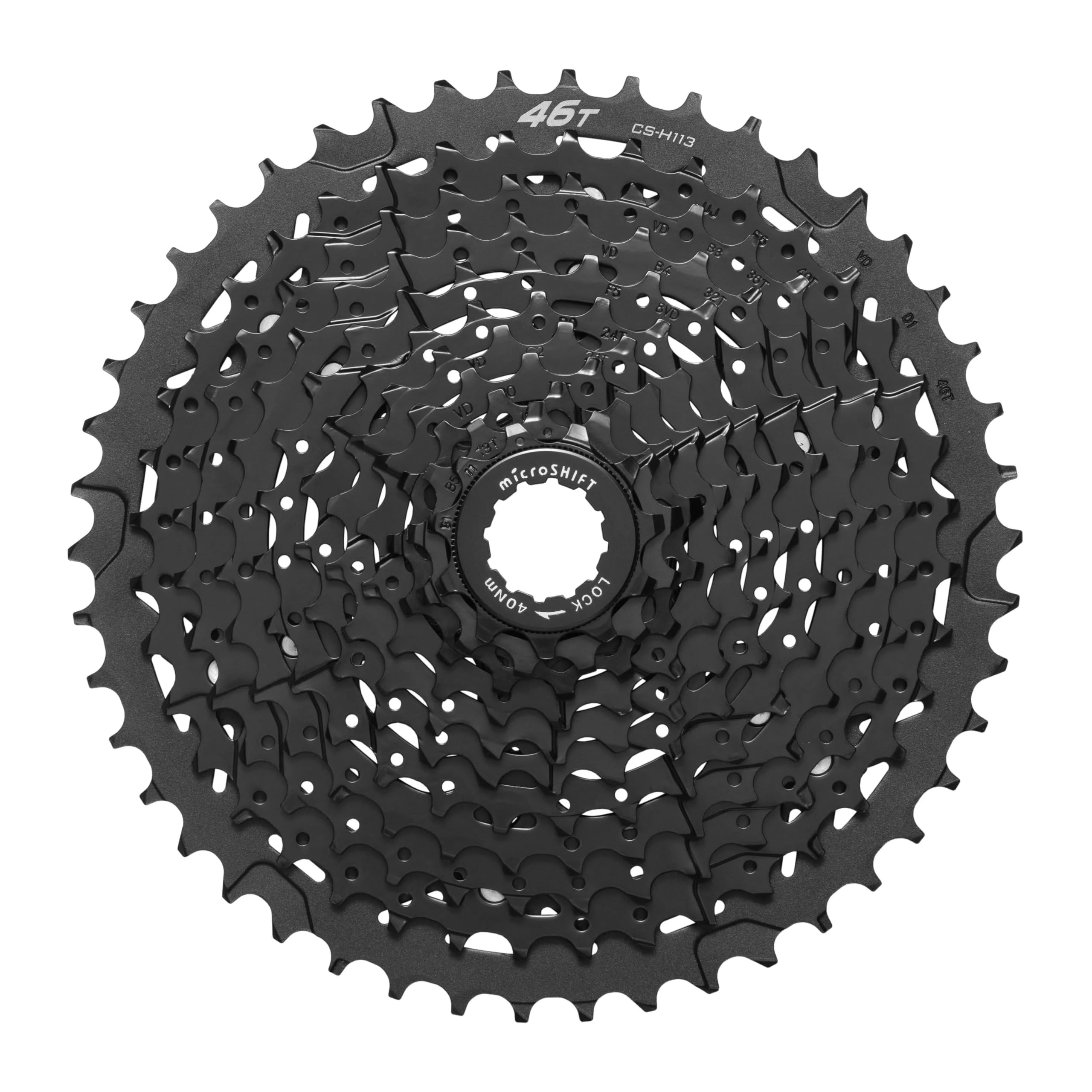 JIASHUNHE Speed Cassette Bicycle Cassette 7/8/9/10/11Speed Freewheel 12-28T 11-28T11-40T 11-46T Sprocket Structure Flywheel(8 Speed)
