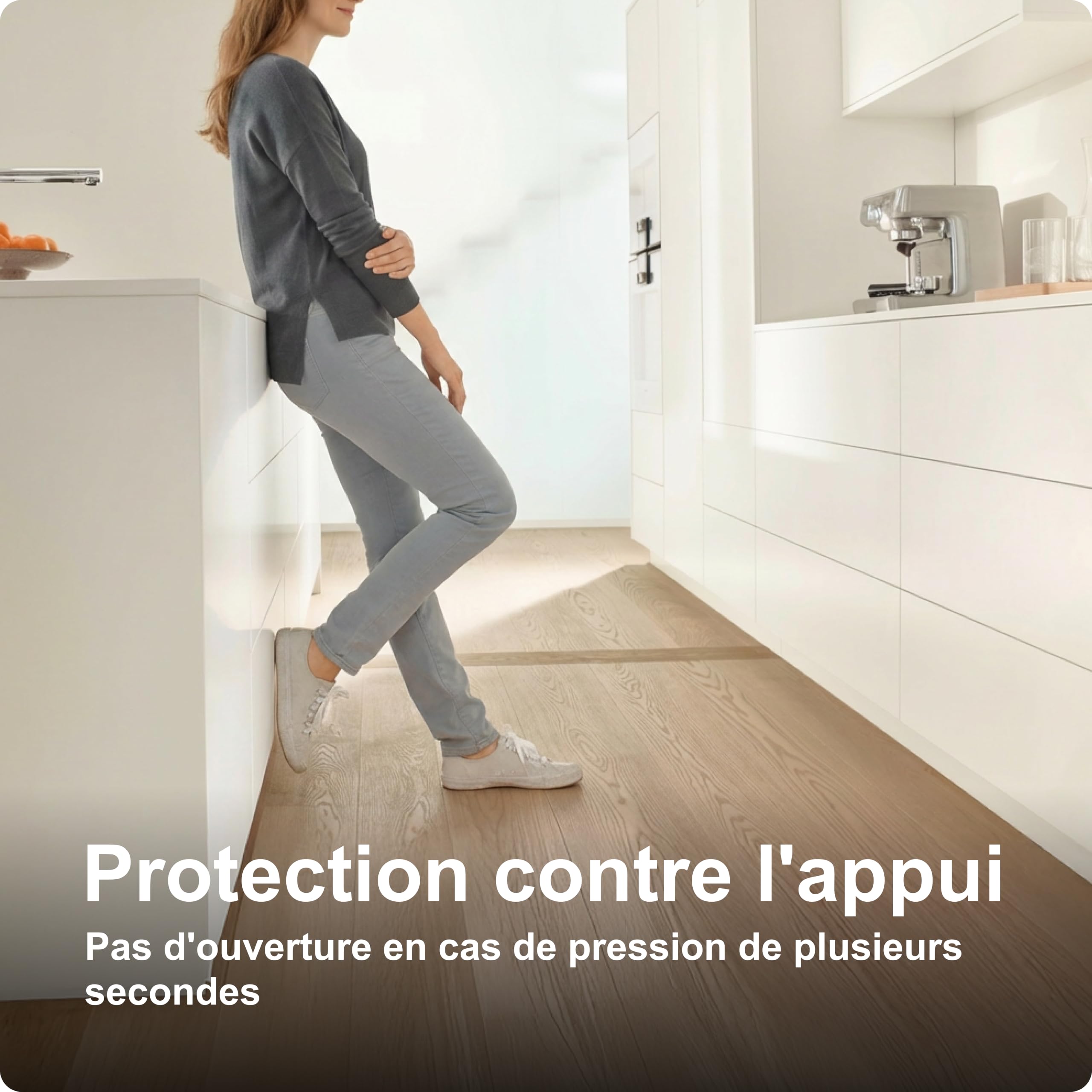 blum SERVO-DRIVE uno set I ouverture par pression Push-to-Open pour cuisines sans poignée I compatible LÉGRABOX, TANDEMBOX et MOVENTO I ouverture motorisée I ouverture électrique silencieuse