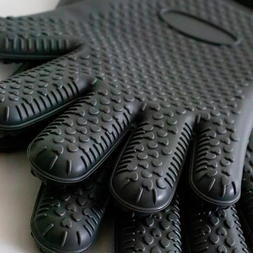 Miniatura 7 de Accesorios de barbacoa premium para parrilla, guantes de cocina resistentes al calor, guantes de horno, soportes para ollas y suministros para el