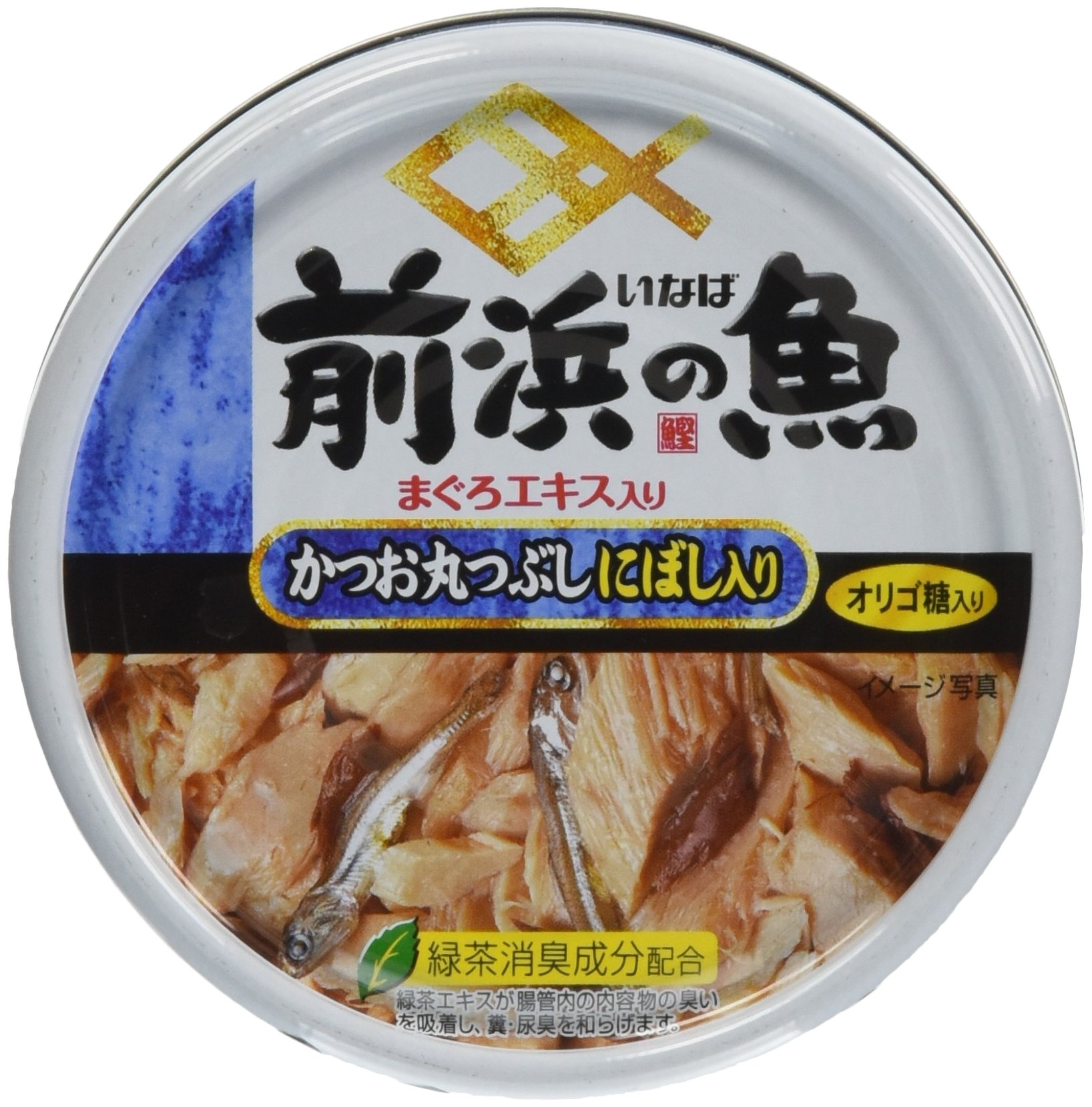 Amazon.co.jp: いなば 前浜の魚 かつお丸つぶし にぼし入り 115g 24個