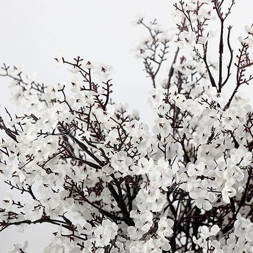 Miniatura 3 de JAKY-Global - 6 ramos de flores artificiales de seda de imitación, velo de novia de tela para decoración de bodas, artículo de bricolaje para el