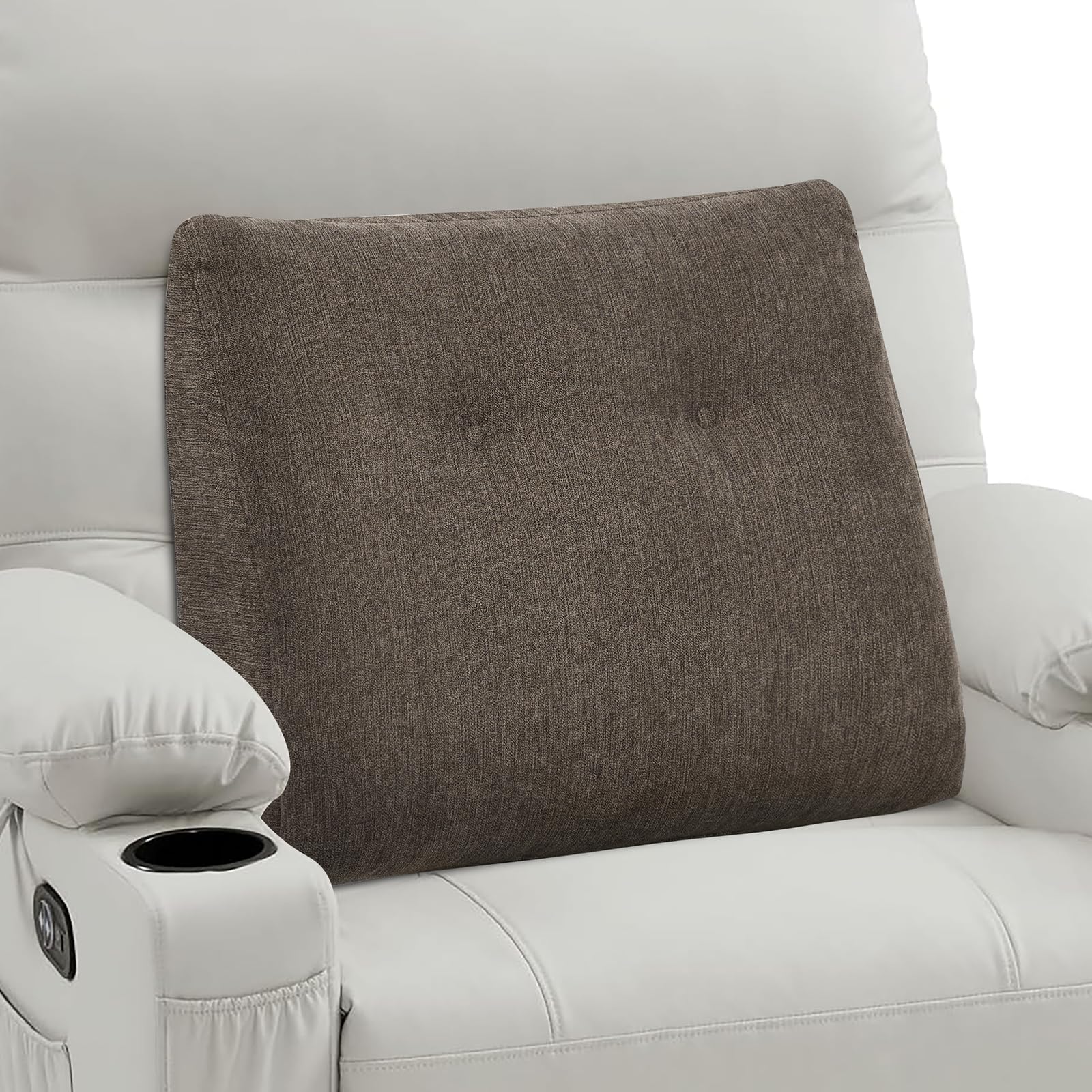 TANYOO Back Support Pillow for Recliner, Brown