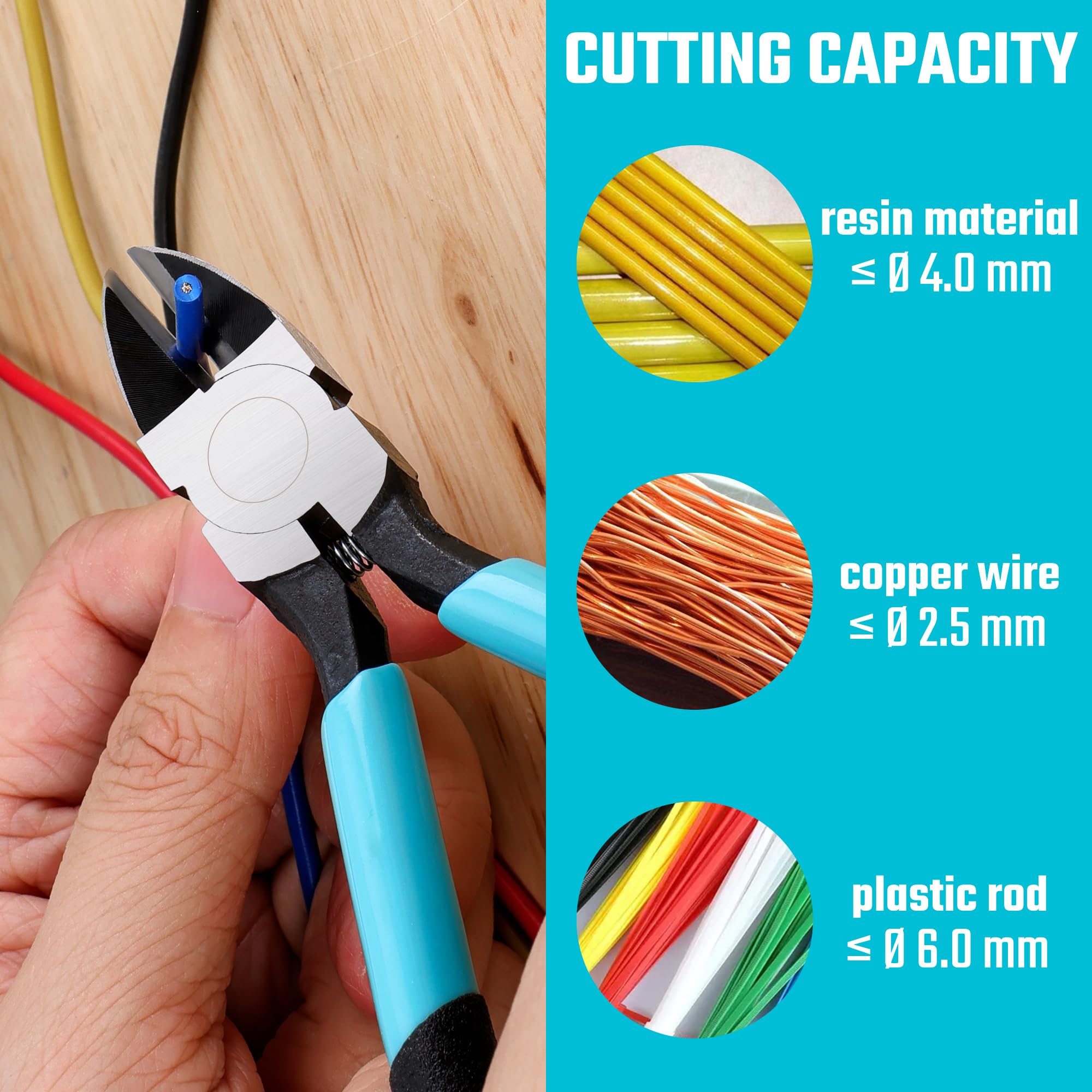 Pince Coupante Duratech 158 Mm - Mini, Pour Électronique Et Bijoux