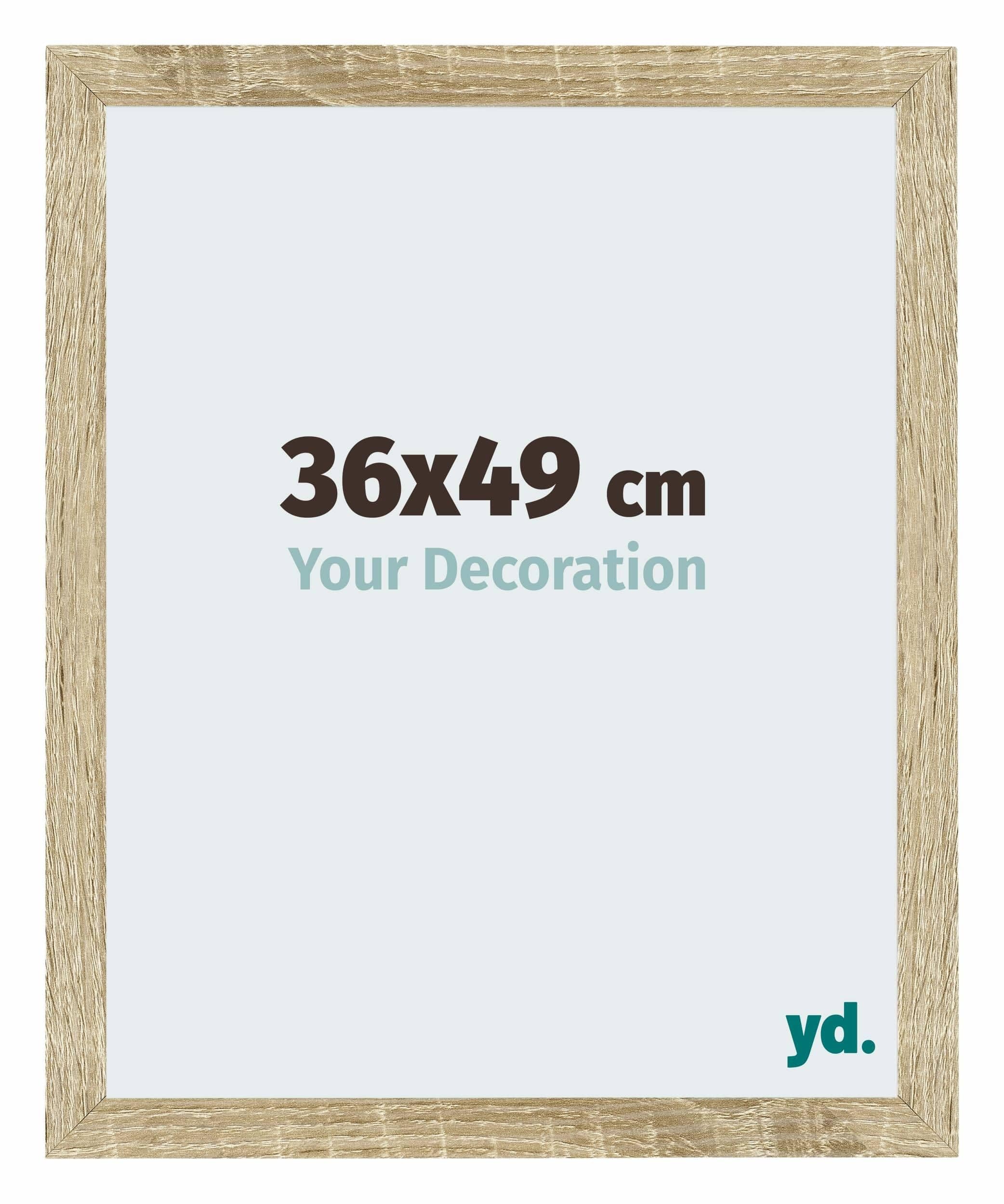 Your Decoration - Puzzle frame 36x49 - Sonoma Oak - Puzzle frame 500-1000 Pieces - MDF Photoframe - Mura