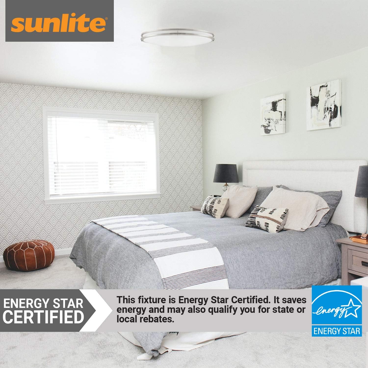 One-Day Sale: Up to 40% Off Sunlite 49090-SU LED 32-Inch Oval Flush Mount Ceiling Light Fixture 30K-Warm White, Dimmable, Energy Star, 2600 Lumens, 35 Watts, Brushed Nickel Best Cyber Monday 🔥 Sunlite 49090-SU LED 32-Inch Oval Flush Mount Ceiling Light Fixture 30K-Warm White, Dimmable, Energy Star, 2600 Lumens, 35 Watts, Brushed Nickel
