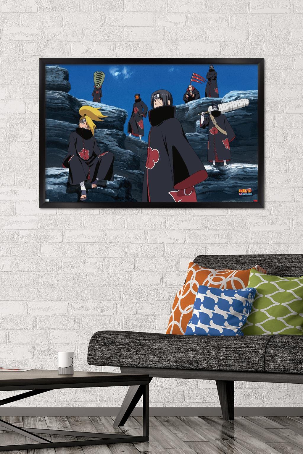 Amazon.com: Naruto Shippuden - Akatsuki Wall Poster, 34L