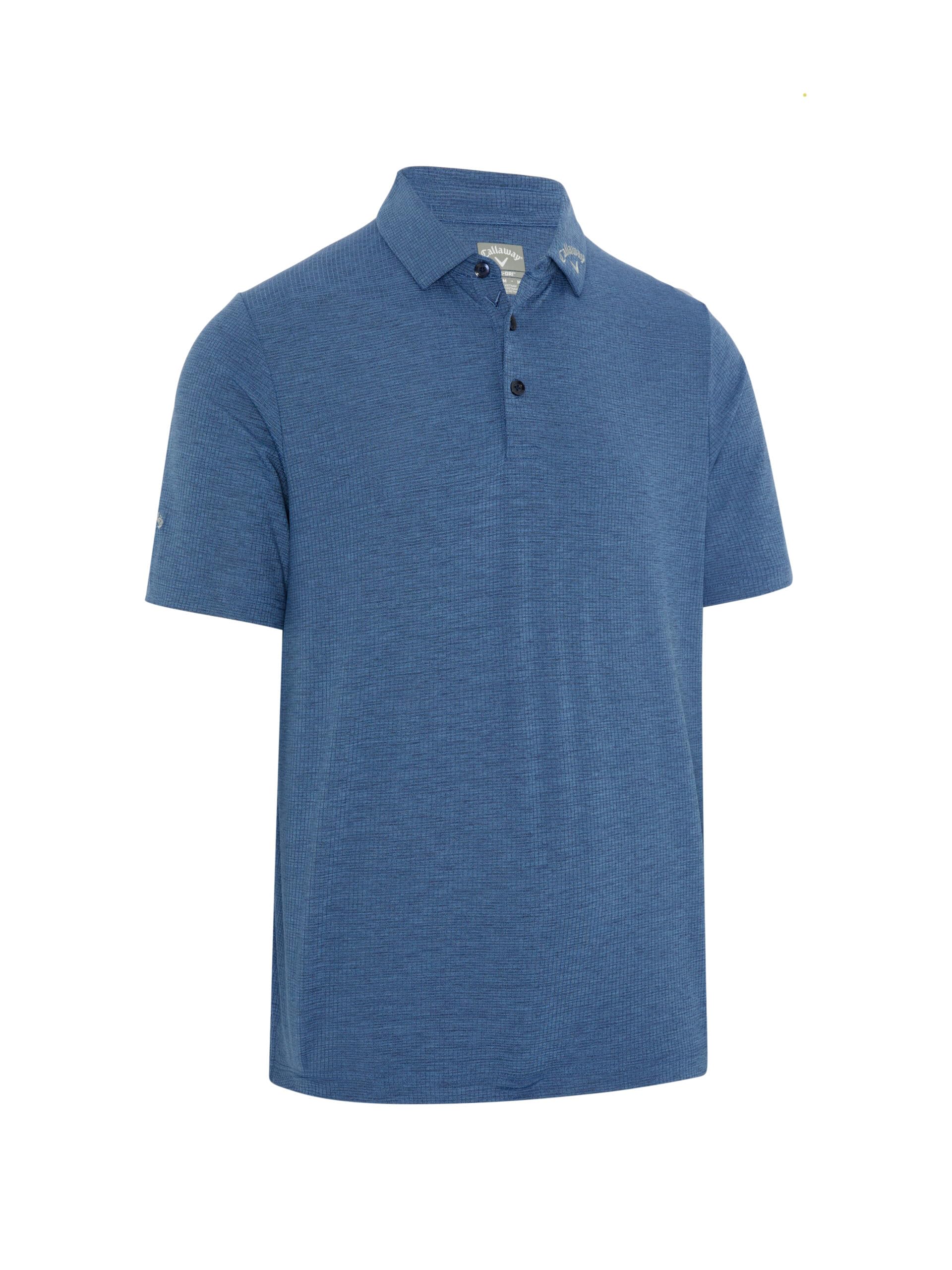 Callaway Apparel - Mens Emea Ventilated C Polo Shirt, Peacoat, XXL, EU