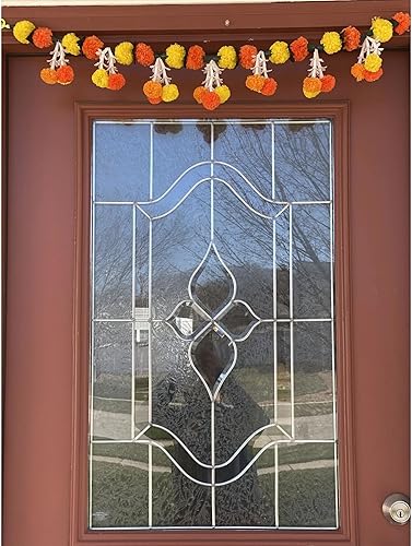 Miniatura 6 de Caléndula Tuberrose Toran, Decoración Diwali, Bhandarwal, Día de los Muertos, Decoración Navrathri, Decoración de puerta, Valencia de puerta (36-39