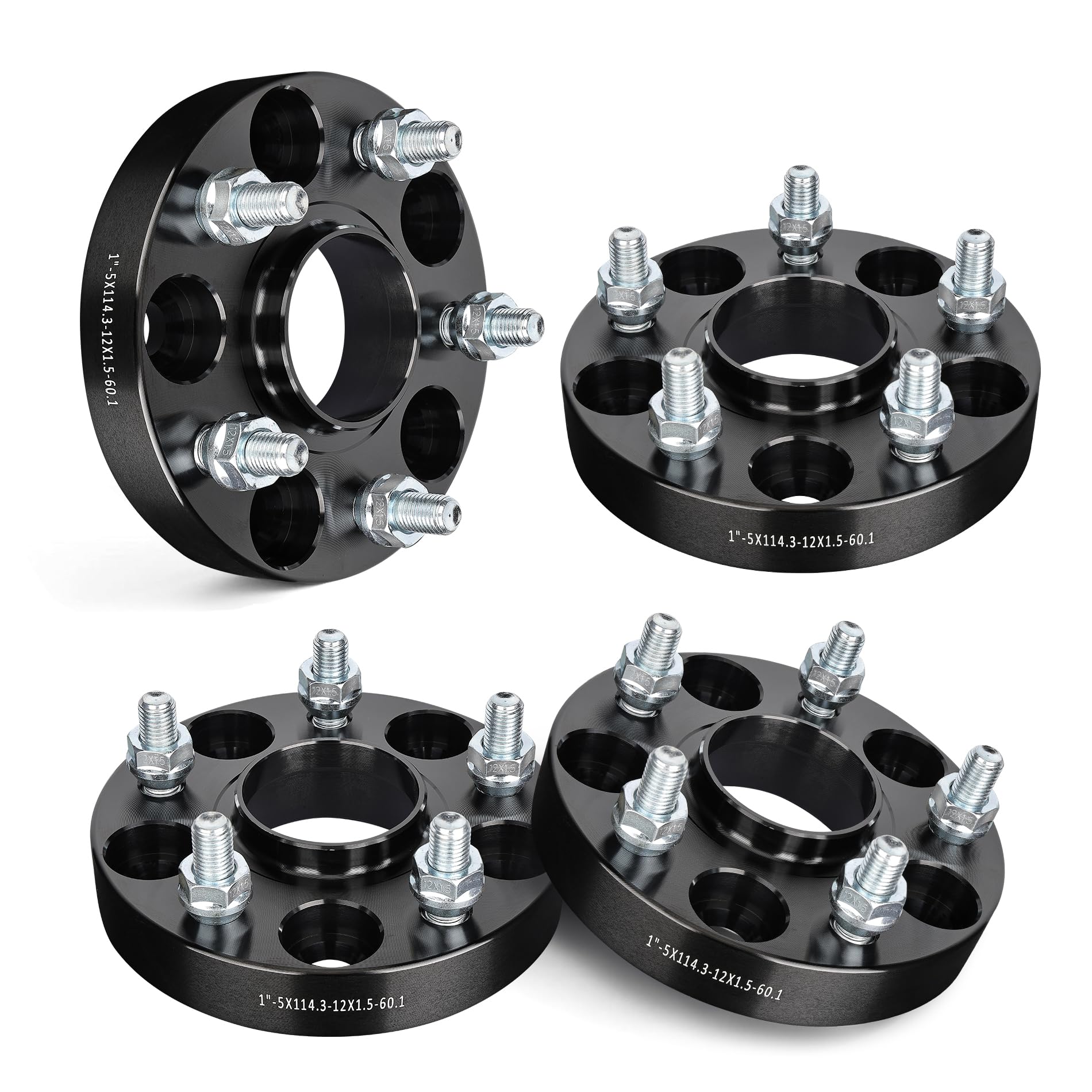 EVIL ENERGY 1in Hub-Centric Spacers 5x114.3