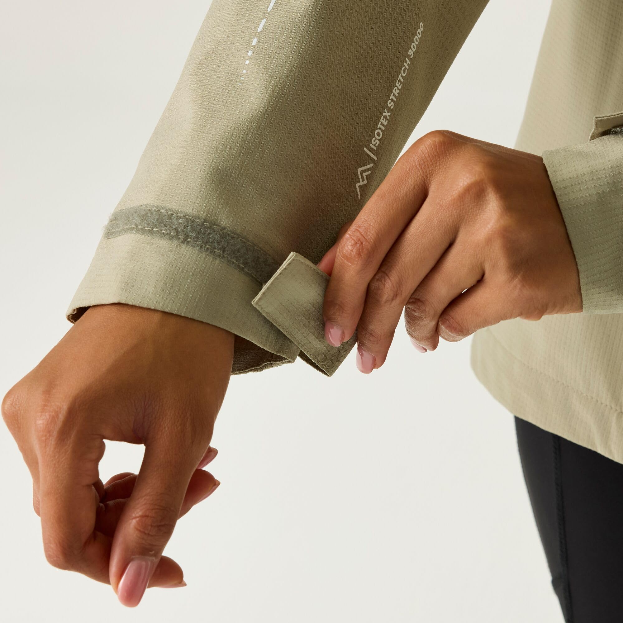 Regatta Outdoorjacke/Regenjacke Oklarna für Damen Wasserdicht mit Kapuze