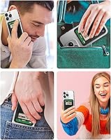 Vista 49 de Soporte magnético para tarjeta magnética para Apple Magsafe iPhone 14 Pro Max/14 Plus/14 Pro/14, 13 Max/13 Pro/13, 12 Max/12 Pro/12, accesorio