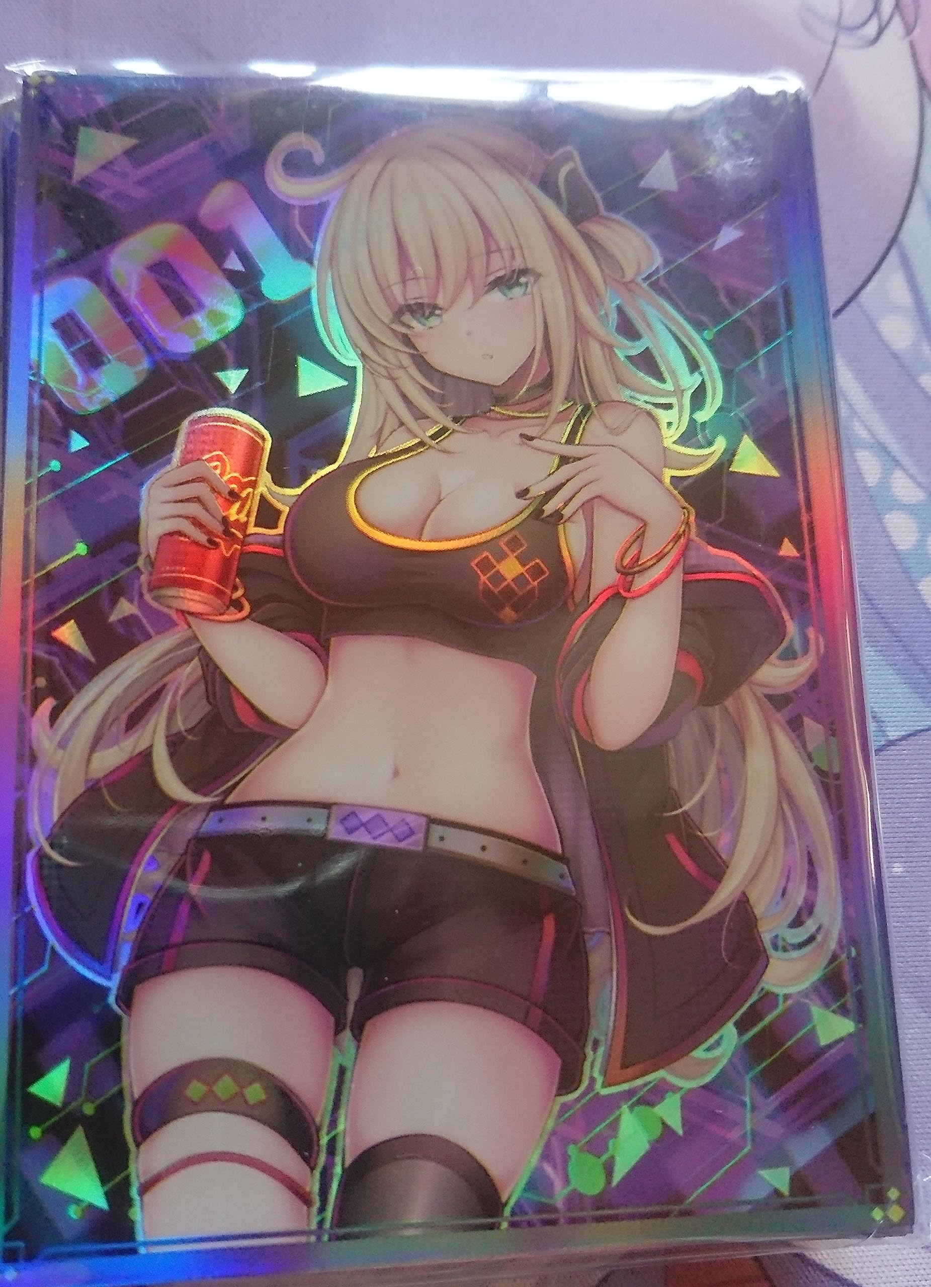 閃刀姫レイ　カードスリーブ 遊戯王」閃刀姫レイ スリーブ 新品未使用品の通販 りりーす