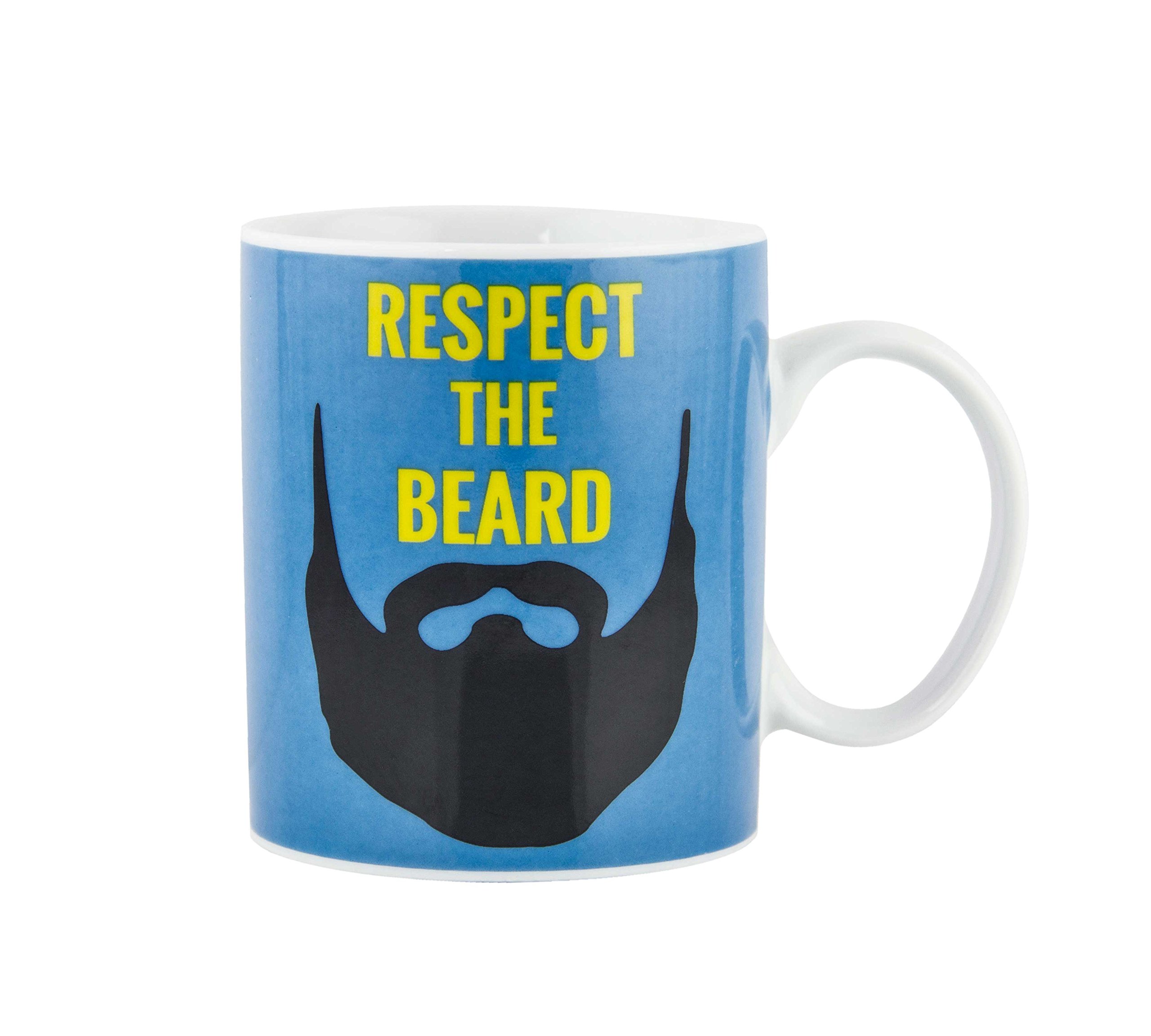 Funky Neuheit Respekt Bart Kaffee-Haferl Geschenk Box Paladone Strumpf Füller