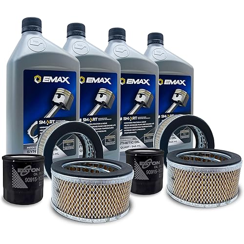 EMAX Maintenance Kit - Lifetime Pump Warranty Pump Maintenance Kit with Smart Oil & Required Filters - EFKIT026S
