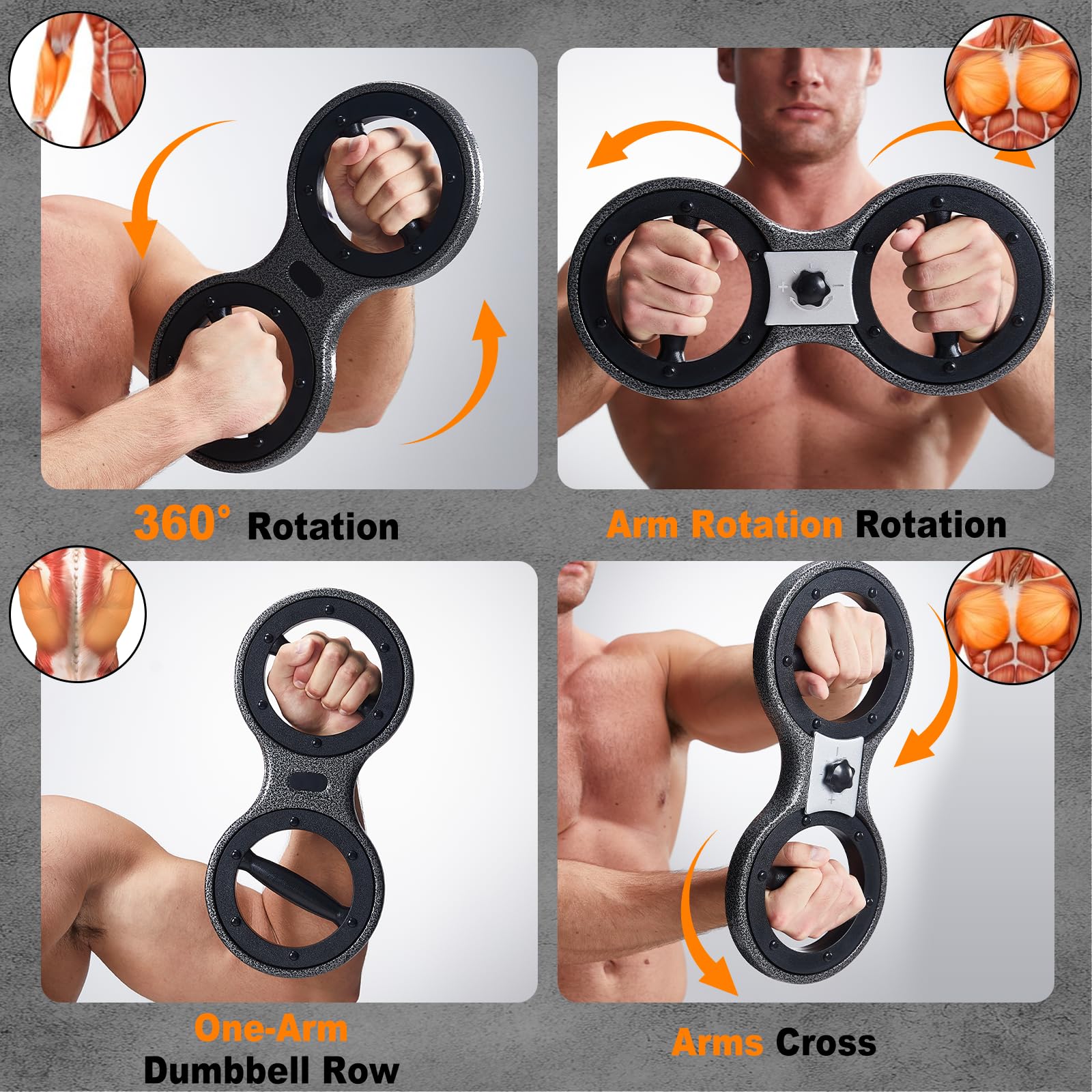 BURN MACHINE エクササイズグッズ Amazon.com: HOTWAVE Burn Machine – Upgraded 360° Rotating Shoulder