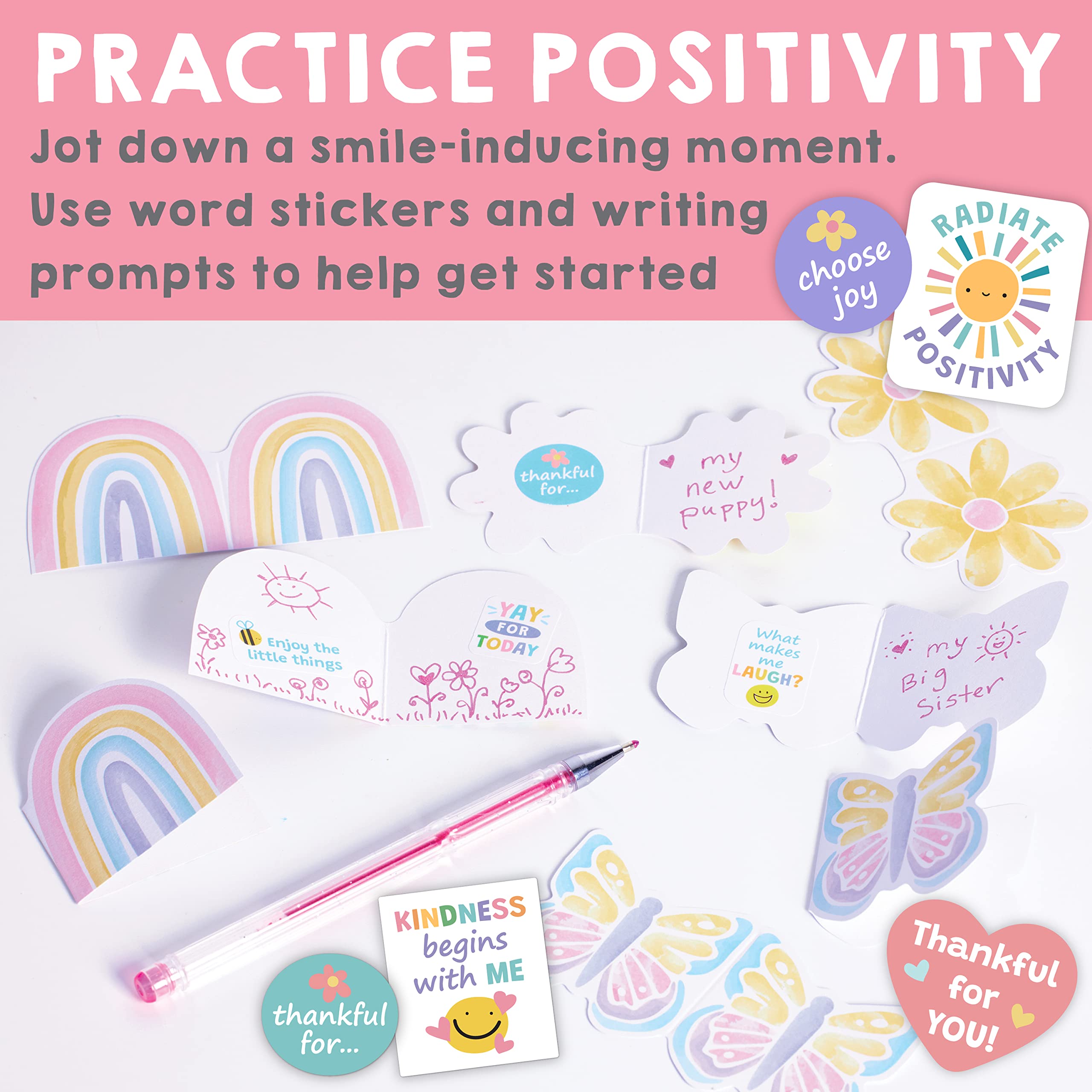 Creativity for Kids Happiness Bank - Kits de manualidades para niñas y niños, juguetes para niños, artesanía de atención plena para niños a partir de 7 a 10 años