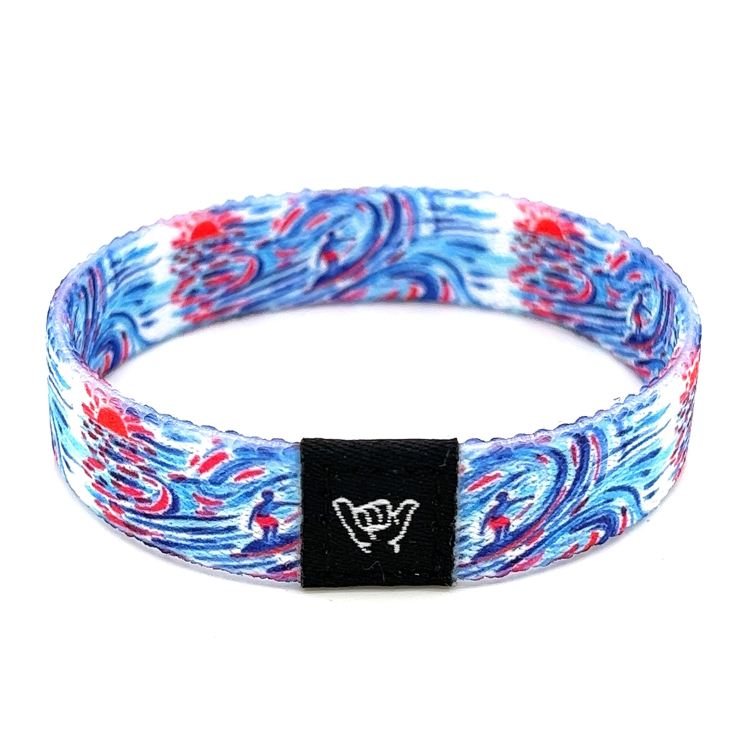 Hang Loose Bands - Southwestern Bracelet for Men, Women & Teens - Comfy Tribal Print and Boho - Western Style Reversible Wristband