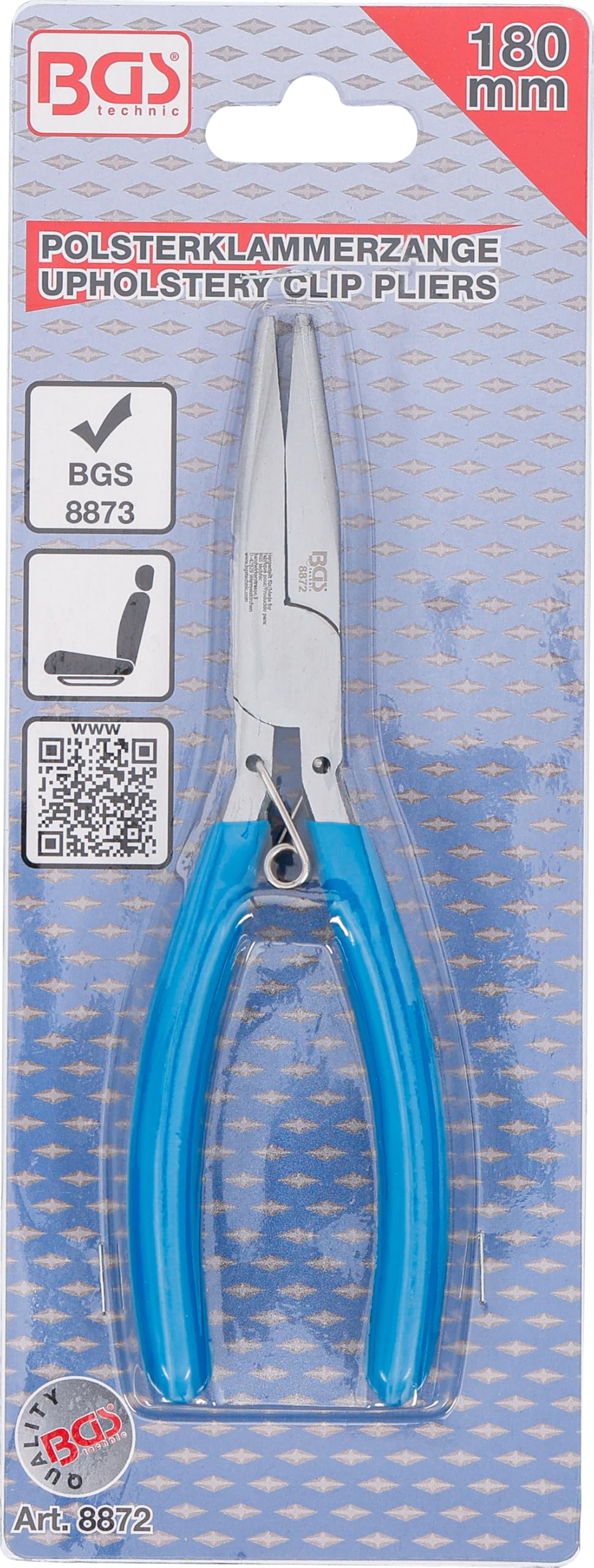 BGS 8872 | Alicate para clips de tapicería | sin clips